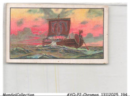 Delcampe - AYQP2-0210-CHROMOS - The Evolution Of The British Navy - King Canute - Autres & Non Classés