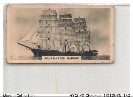 Delcampe - AYQP2-0203-CHROMOS - Ships And Shipping - Four-masted Barque - Autres & Non Classés