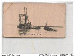 Delcampe - AYQP2-0201-CHROMOS - Ships And Shipping - Salvage Tugs - Autres & Non Classés
