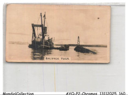 Delcampe - AYQP2-0193-CHROMOS - Ships And Shipping - Salvage Tugs - Autres & Non Classés