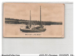 Delcampe - AYQP2-0171-CHROMOS - Ships And Shipping - Motor Life Boat - Autres & Non Classés