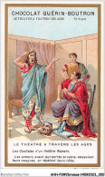Delcampe - AHHP3-0550 - CHROMOS - CHOCOLAT-GUERIN-BOUTRON - PARIS -theatre - Les Coulisses D'un Theatre Romain - 10,5 X 7cm - Guérin-Boutron