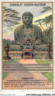 Delcampe - AHHP3-0488 - CHROMOS - CHOCOLAT-GUERIN-BOUTRON -  Kamakura - La Grande Statue De Bouddha  - 10,5 X 7cm - Guérin-Boutron