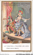 Delcampe - AHHP3-0551 - CHROMOS - CHOCOLAT-GUERIN-BOUTRON - PARIS -theatre - L'opera Sous La Regence - 10,5 X 7cm - Guérin-Boutron