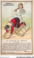 Delcampe - AHHP3-0503 - CHROMOS - CHOCOLAT-GUERIN-BOUTRON - PARIS - Le Supplice De Tantale - 10,5 X 7cm - Guérin-Boutron