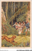 Delcampe - AHHP3-0528 - CHROMOS - CHOCOLAT-GUERIN-BOUTRON - PARIS - Chasse Au Tigre - 10,5 X 7cm - Guérin-Boutron
