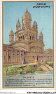 Delcampe - AHHP3-0483 - CHROMOS - CHOCOLAT-GUERIN-BOUTRON - Calcutta - Le Temple De Ramath  - 10,5 X 7cm - Guérin-Boutron