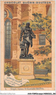 Delcampe - AHHP3-0499 - CHROMOS - CHOCOLAT-GUERIN-BOUTRON - PARIS -erigée Square St-germain-des-pres - 10,5 X 7cm - Guérin-Boutron