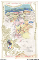 Delcampe - AXYP17-1342-CHROMOS - Chocolat D'aiguebelle - Les Départements - Alger - Aiguebelle