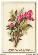 Delcampe - AXYP17-1323-CHROMOS - Chocolat Louit - Fleurs - Rose - Louit