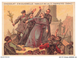 Delcampe - AXYP17-1334-CHROMOS - Chocolat D'aiguebelle - Fabriqué Par Les Trappistes - Mort De Monseigneur Affre - Aiguebelle
