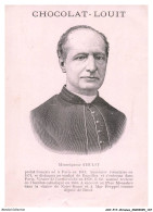 Delcampe - AXYP17-1326-CHROMOS - Chocolat Louit - Monseigneur D'hulst - Louit