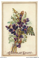 Delcampe - AXYP17-1321-CHROMOS - Chocolat Louit - Violette - Louit