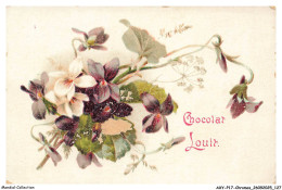 Delcampe - AXYP17-1316-CHROMOS - Chocolat Louit - Passiflore - Louit