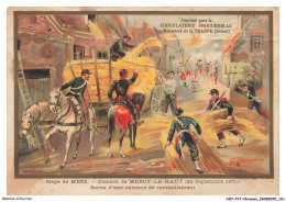 Delcampe - AXYP17-1333-CHROMOS - Chocolat D'aiguebelle - Monastère De La Trappe - Siège De Metz - Combat De Mercy-le-haut - Aiguebelle