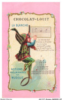 Delcampe - AXYP17-1306-CHROMOS - Chocolat Louit - La Blanche - Notions Préliminaires De Musique - Louit