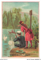 Delcampe - AXYP17-1308-CHROMOS - Chocolat Louit - Scene De Peche - Louit