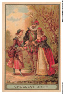 Delcampe - AXYP17-1284-CHROMOS - Chocolat Louit - La Marchande De Fleurs - Louit