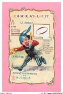 Delcampe - AXYP17-1301-CHROMOS - Chocolat Louit - La Ronde - Notions Préliminaires De Musique - Louit