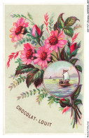 Delcampe - AXYP17-1287-CHROMOS - Chocolat Louit - Rose - Piroque - Louit