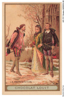 Delcampe - AXYP17-1283-CHROMOS - Chocolat Louit - La Présentation - Louit