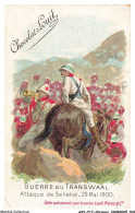 Delcampe - AXYP17-1268-CHROMOS - Chocolat Louit - Guerre Du Transwaal - Attaque De Senekal - 29 Mai 1900 - Louit