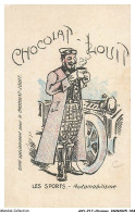 Delcampe - AXYP17-1269-CHROMOS - Chocolat Louit - Les Sports - Automobilisme - Louit