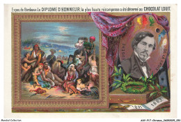 Delcampe - AXYP17-1278-CHROMOS - Chocolat Louit - Expos De Bordeaux - Diplome D'honneur - Eugène De La Croix - 1801-1863 - Louit