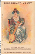 Delcampe - AXYP16-1241-CHROMOS - Chocolat Louit - Cithare - Les Anciens Instruments De Misique - Louit