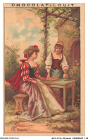 Delcampe - AXYP16-1219-CHROMOS - Chocolat Louit - Le Repos - Louit
