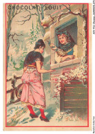 Delcampe - AXYP16-1189-CHROMOS - Chocolat Louit - La Cigale Et La Fourmi - Louit