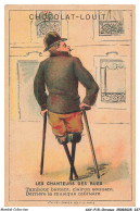 Delcampe - AXYP15-1145-CHROMOS - Chocolat Louit - Les Chanteurs Des Rues - Louit