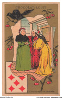 Delcampe - AXYP15-1151-CHROMOS - Chocolat Louit - Commérages De Femmes - Louit