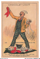 Delcampe - AXYP15-1144-CHROMOS - Chocolat Louit - Les Professionnels De La Rue - Louit