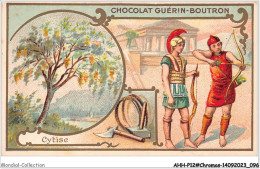 Delcampe - AHHP12-2250 - CHROMOS - CHOCOLAT-GUERIN-BOUTRON - PARIS - Cytise - 10,5 X 7cm - Guérin-Boutron