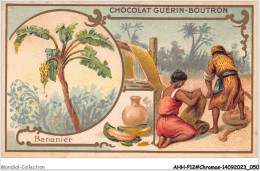 Delcampe - AHHP12-2227 - CHROMOS - CHOCOLAT-GUERIN-BOUTRON - PARIS - Bananier - 10,5 X 7cm - Guérin-Boutron