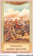 Delcampe - AHHP5-0879 - CHROMOS - CHOCOLAT-GUERIN-BOUTRON - PARIS - Machine De Guerre - Chars Armés De Faux - 10,5 X 7cm - Guérin-Boutron