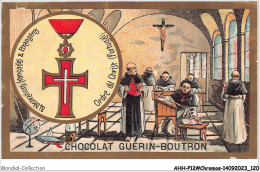 Delcampe - AHHP12-2262 - CHROMOS - CHOCOLAT-GUERIN-BOUTRON - PARIS - Ordre Du Christ - 10,5 X 7cm - Guérin-Boutron