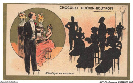 Delcampe - AXYP4-0226-CHROMOS - Chocolat Guérin-boutron - Monologue En Musique - Guérin-Boutron
