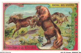 Delcampe - AXYP2-0079-CHROMOS - Chicorée A La Ménagère - Cheval Des Steppes - Duroyon & Ramette - Cambrai - Duroyon & Ramette