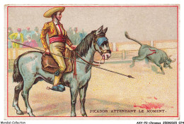 Delcampe - AXYP2-0084-CHROMOS - Picador Attendant - Chicorée A La Ménagère - Chocolat Inimitable Ruryon & Ramette - Cambrai - Duroyon & Ramette