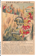 Delcampe - AXYP14-0957-CHROMOS - Chocolat-louit - Le Gouffre De Curtius - Louit