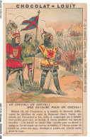Delcampe - AXYP14-0958-CHROMOS - Chocolat-louit - Un Cheval Un Cheval - Mon Royaume Pour Un Cheval - Louit