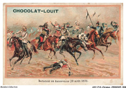 Delcampe - AXYP14-0938-CHROMOS - Chocolat-louit - Bataille De Rezonville - Louit
