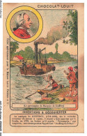 Delcampe - AXYP14-0942-CHROMOS - Chocolat-louit - Inventions & Découvertes - Le Marquis De Joffroy - Louit