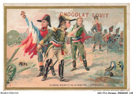 Delcampe - AXYP13-0929-CHROMOS - Chocolat-louit - La Garde Meurt Et Ne Se Rend Pas - Louit