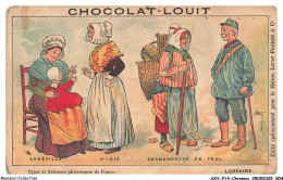 Delcampe - AXYP14-0936-CHROMOS - Chocolat-louit - Lunéville - Sainte-dié - Vendangeuse De Toul - Louit