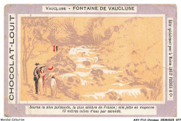 Delcampe - AXYP13-0905-CHROMOS - Chocolat-louit - Vaucluse - Fontaine De Vauclusse - Louit