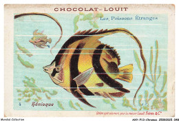 Delcampe - AXYP13-0890-CHROMOS - Chocolat-louit - Les Poissons étranges - Hénioque - Louit
