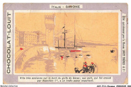 Delcampe - AXYP13-0908-CHROMOS - Chocolat-louit - Italie - Savone - Louit